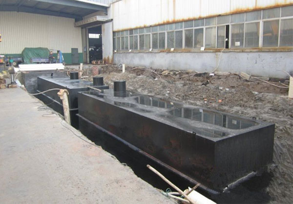 地埋式一体化污水处理设备产品特点